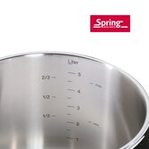 spring vitesse snelkookpan 6 liter inhoud