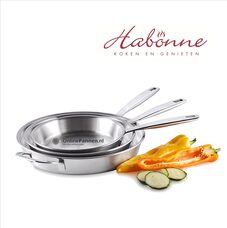 habonne master 5-ply koekenpan set home